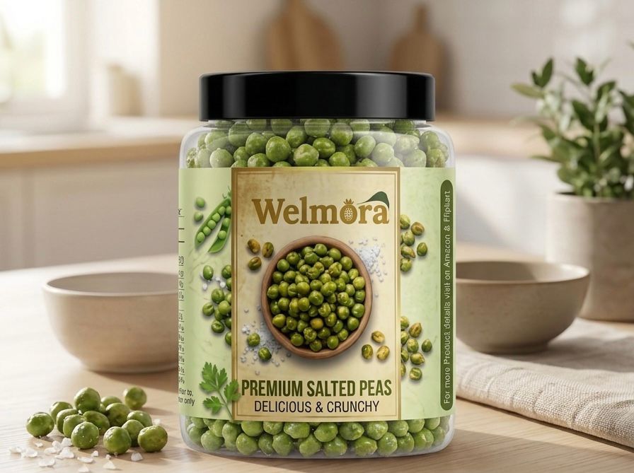 Salted Peas – Crunchy, Savory & Tasty Snack 🟢✨