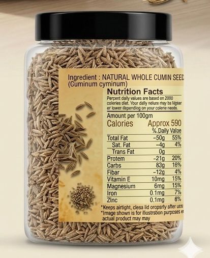 Premium Cumin Seeds (Jeera) – Fresh, Aromatic & Flavorful 🌿✨