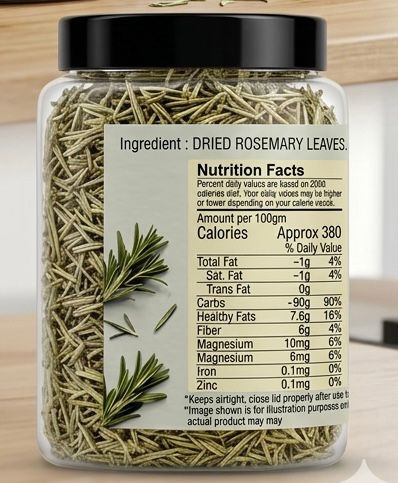 Premium Rosemary Leaves – Aromatic & Flavorful Herb 🌿✨