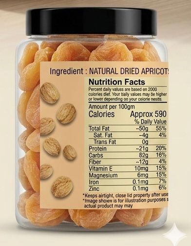 Premium Dried Apricots (Khubani/ Bhidam bohar ) – Soft, Sweet & Nutritious ✨