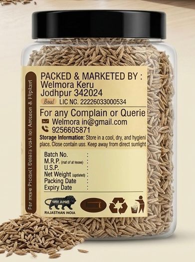 Premium Cumin Seeds (Jeera) – Fresh, Aromatic & Flavorful 🌿✨