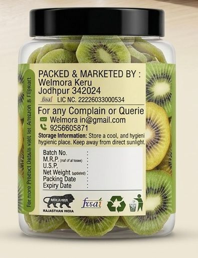 Premium Dry Kiwi – Sweet & Tangy Delight